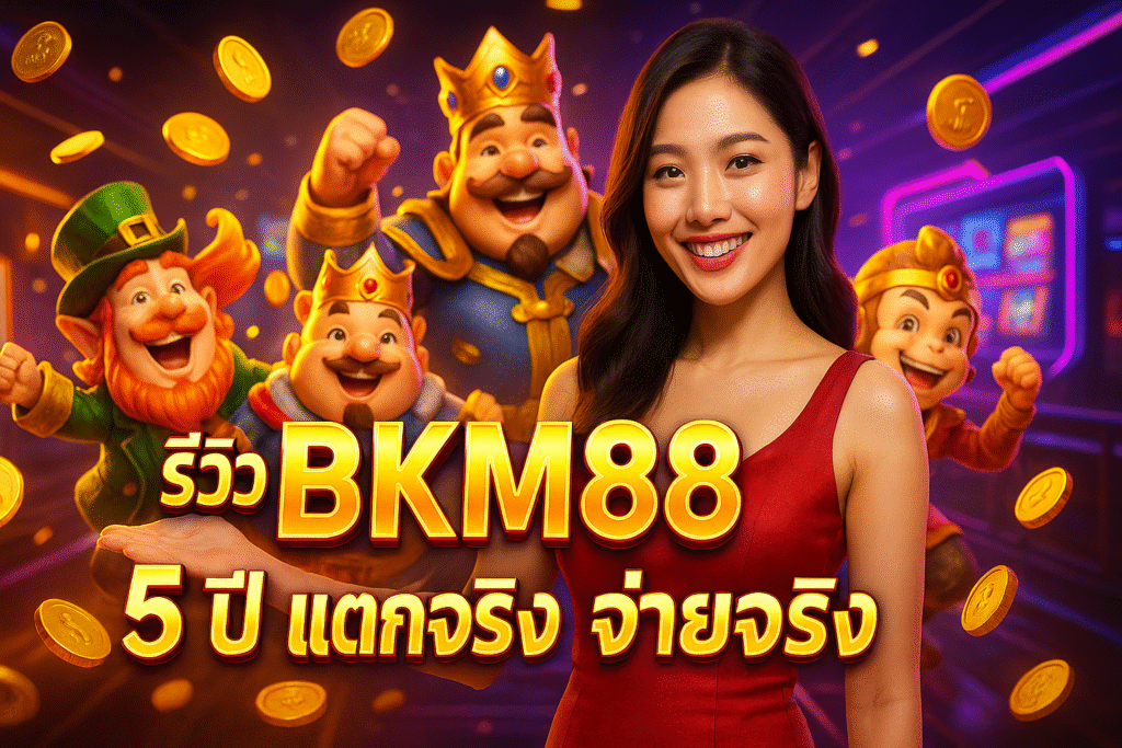 รีวิว BKM88 5 ปี แตกจริง จ่ายจริง